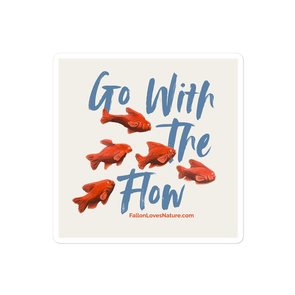 Go With The Flow Bubble-free stickers