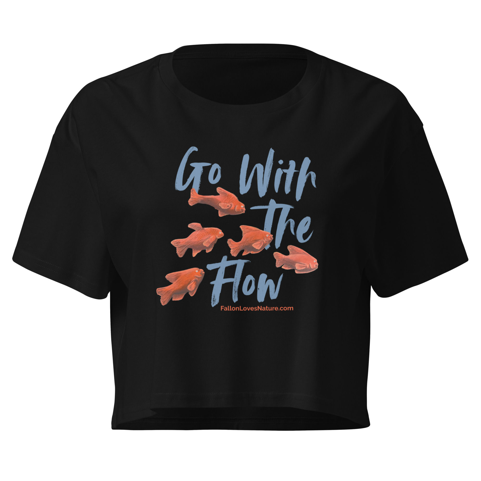 Women’s Go With The Flow crop top
