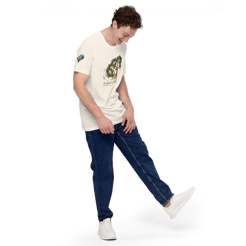 Thumbnail: Art Rooted In Purpose Unisex t-shirt copy