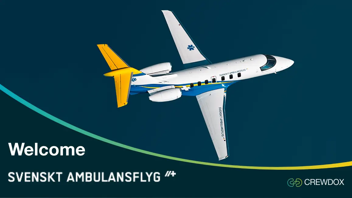 Swedish Air Ambulance Carrier Selects Crewdox swedish-air-ambulance-carrier-selects-crewdox