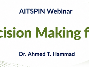 AITSPIN Professional Intelligence Masters Series (IV): Decision Making for AI
