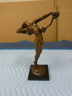 Art Nouveau bronze