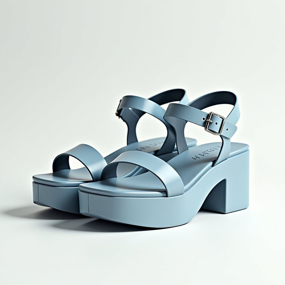 Sandalias De Plataforma