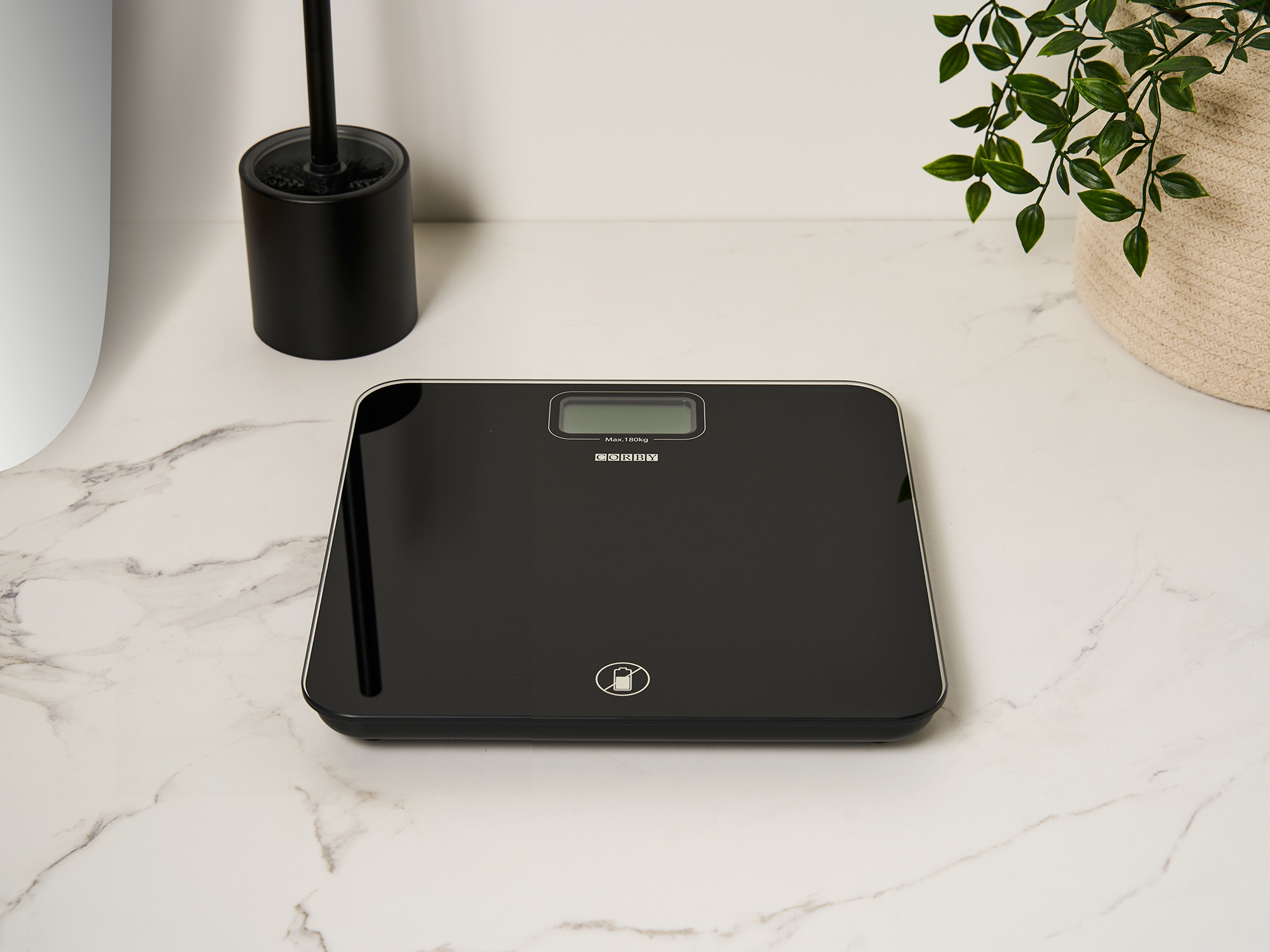Marsden Battery-Free Scales in Black view 2