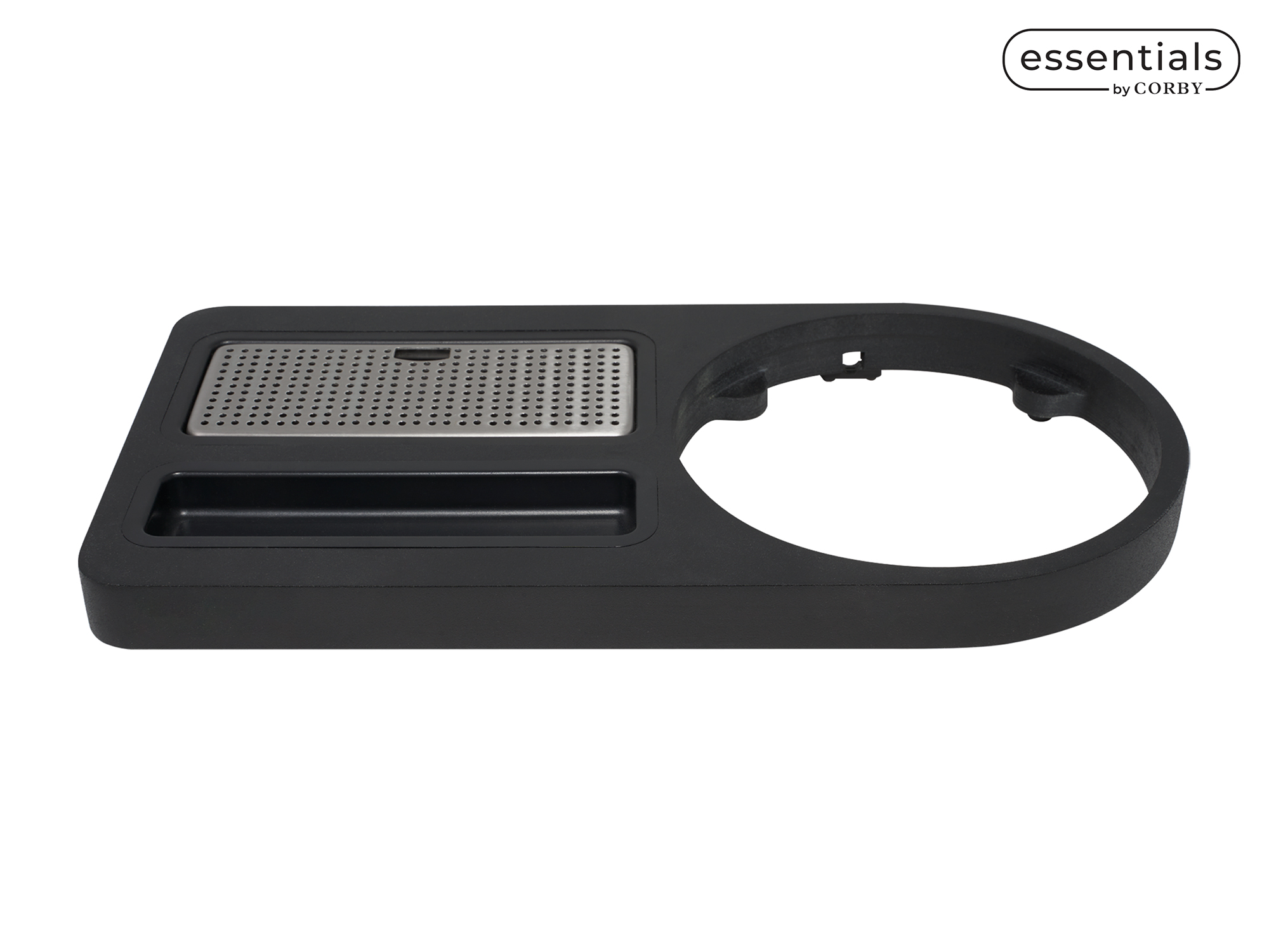 Compact Welcome Tray (Buckingham / WT0005) in Black