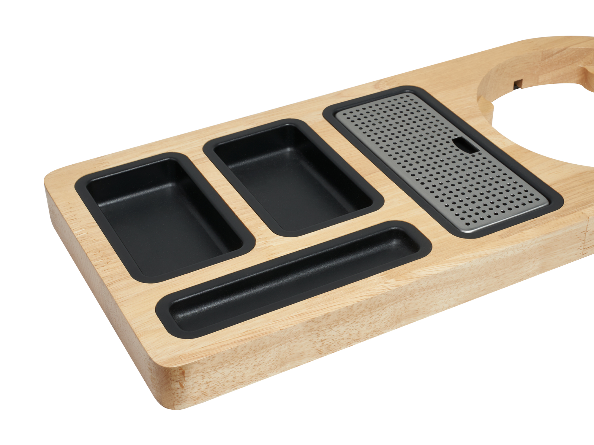 Standard Welcome Tray (Buckingham / WT0001) in Light Wood view 5