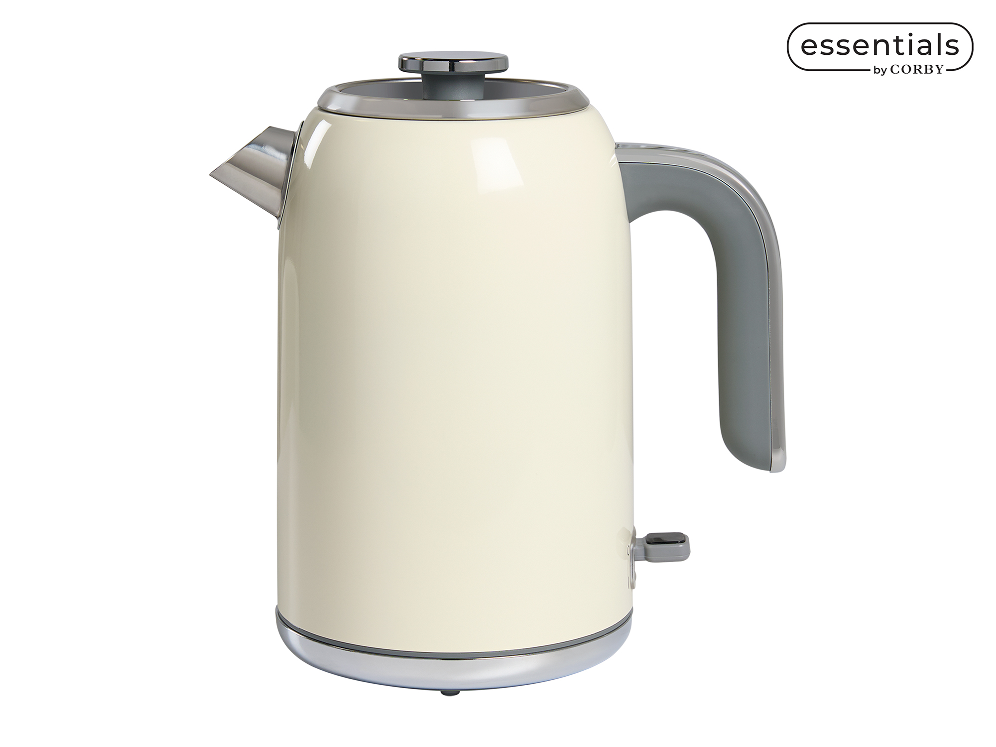 1.8L Kettle (Hertford / SD-259B) in Cream & Chrome