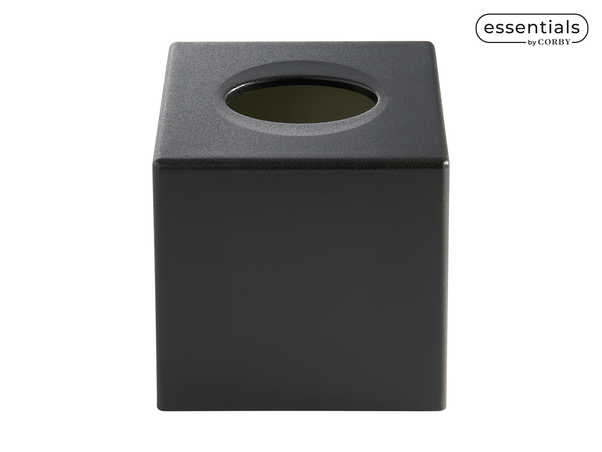 Cube Tissue Box Holder (Devon / TBC0001) in Black