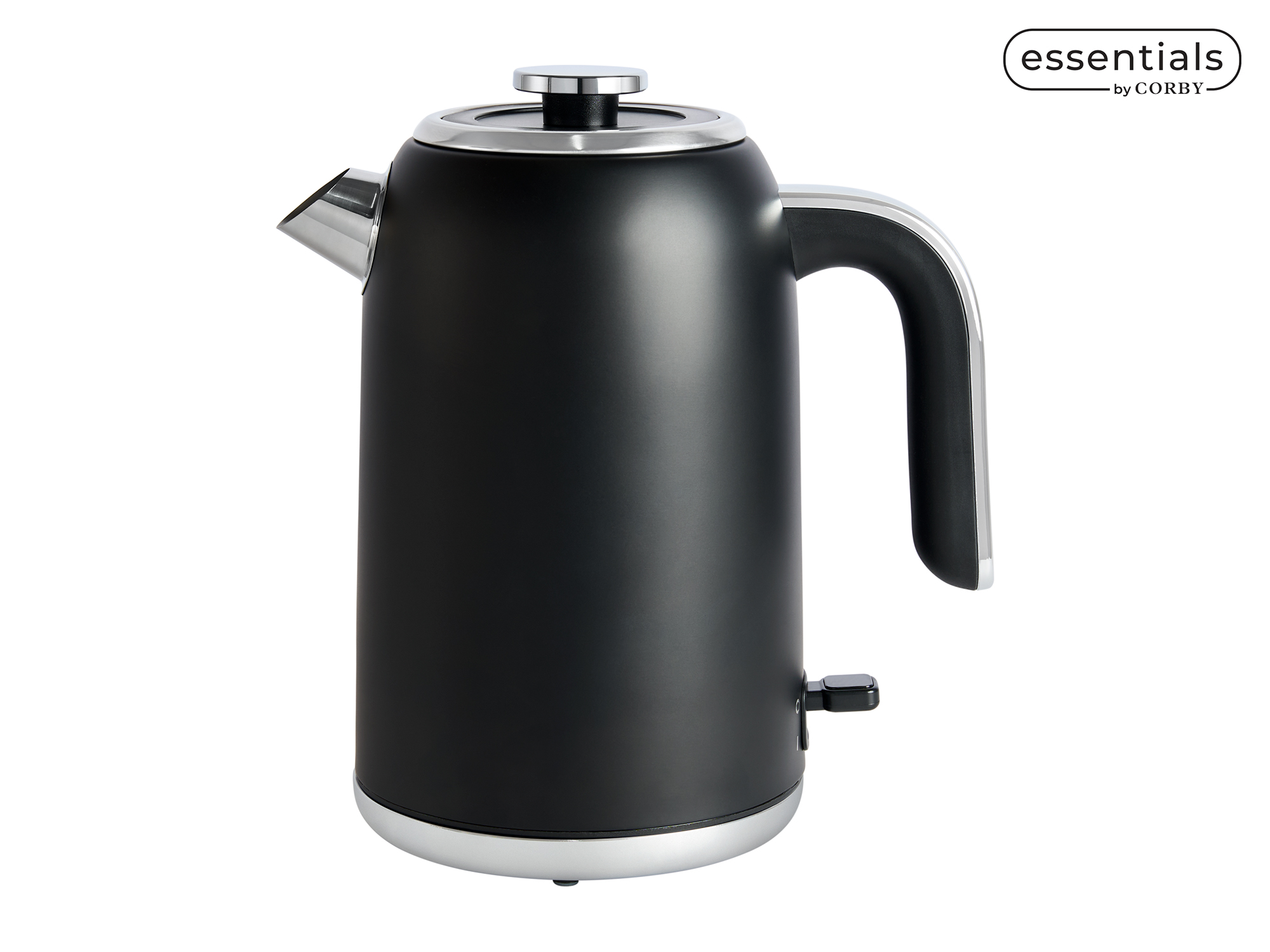 1.8L Kettle (Hertford / SD-259B) in Black & Chrome