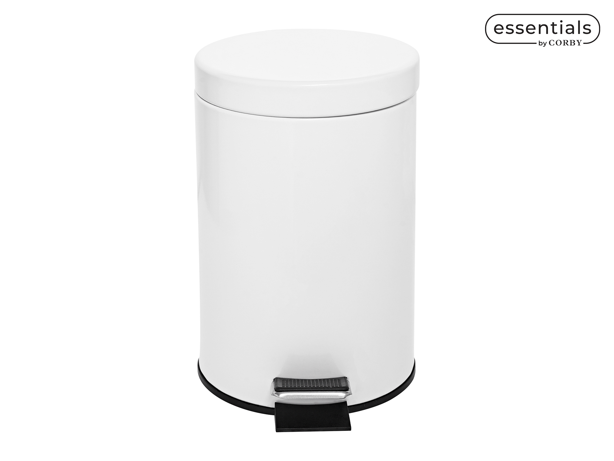 3L Pedal Bin (Croft / BIN0003) in White