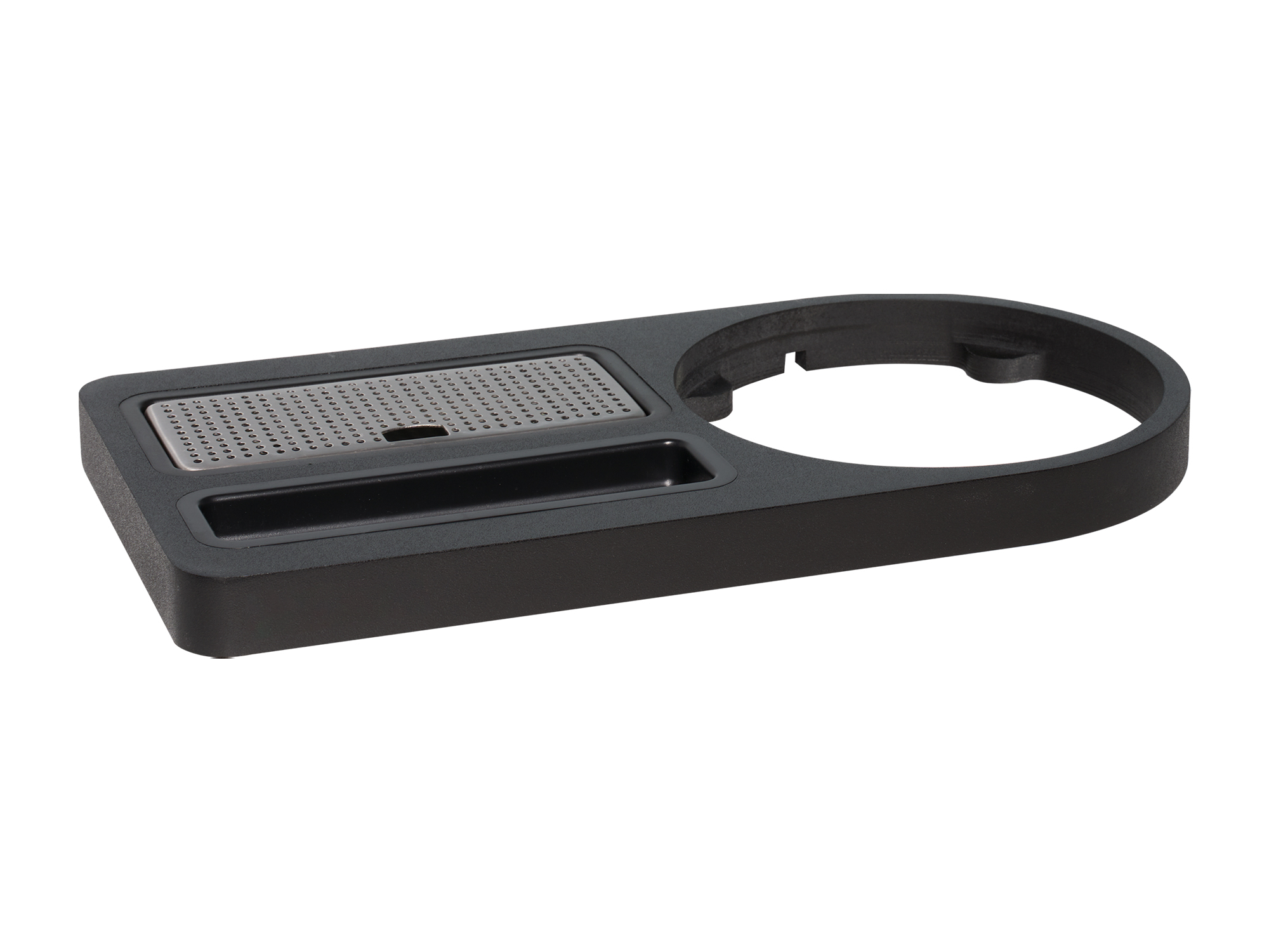 Compact Welcome Tray (Buckingham / WT0005) in Black view 3