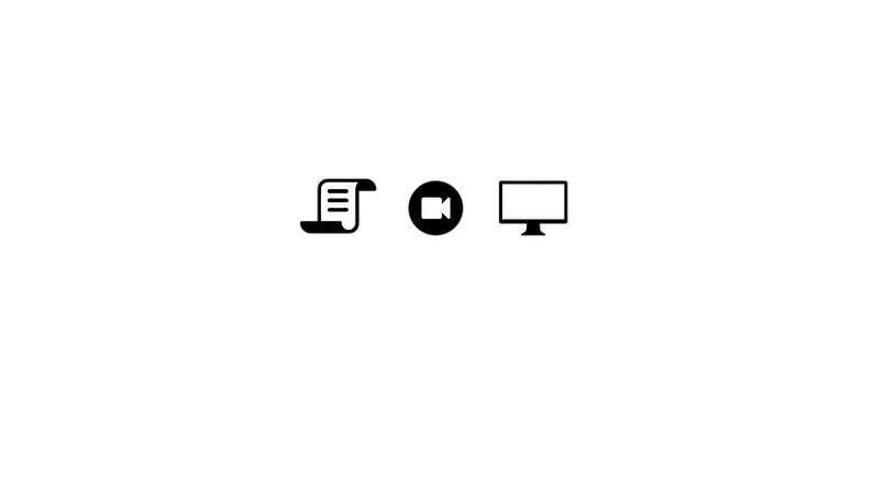 Video Stories for the screen
