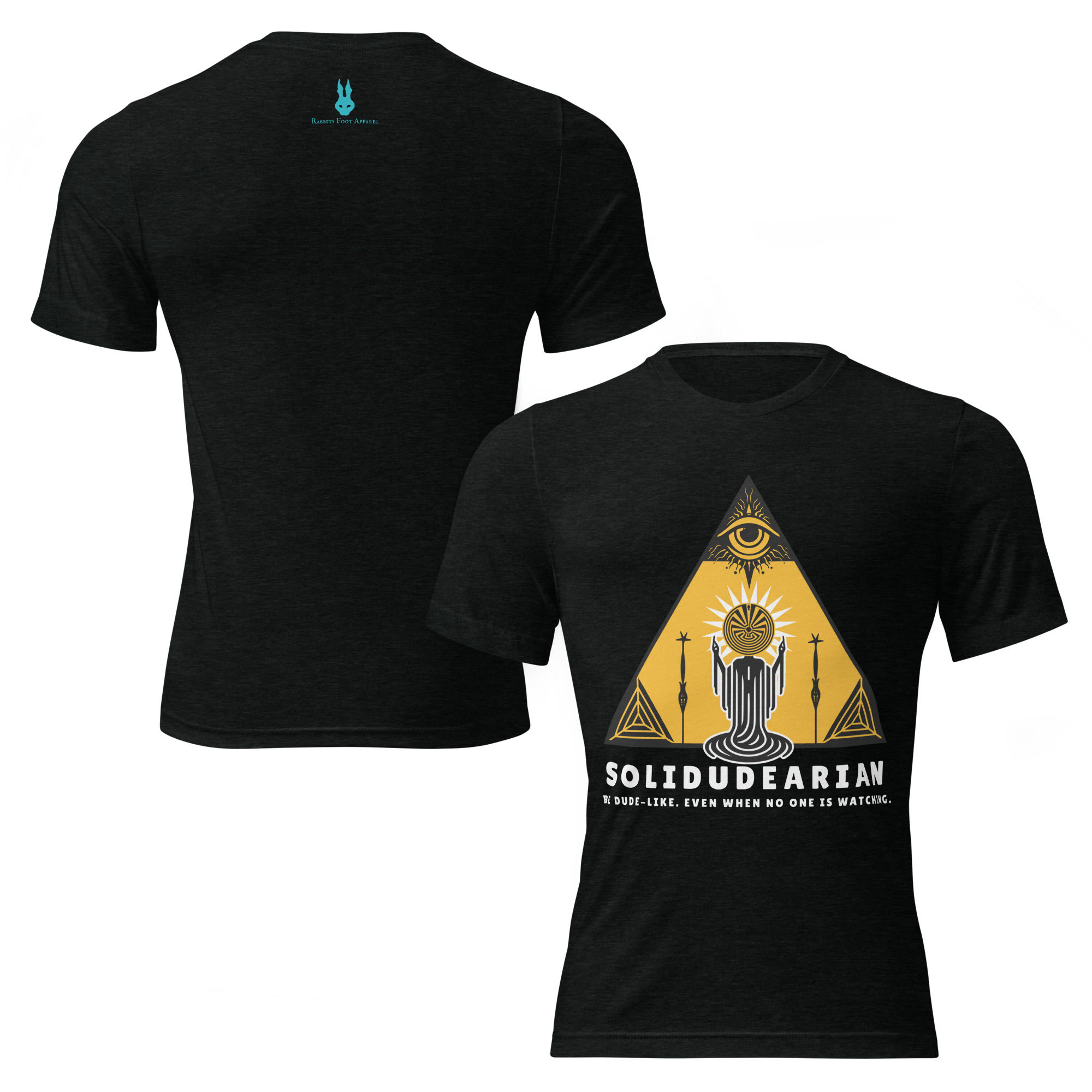 Solidudearian Yellow Logo Shirt