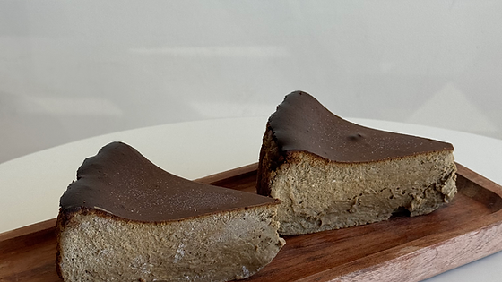 Hojicha Basque Cheesecake 10"