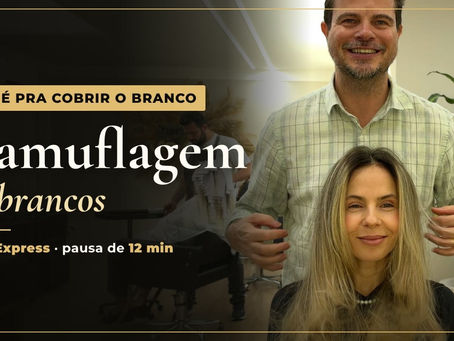 Camuflagem de brancos com Glow Express: receita, tempo de pausa e aplicação