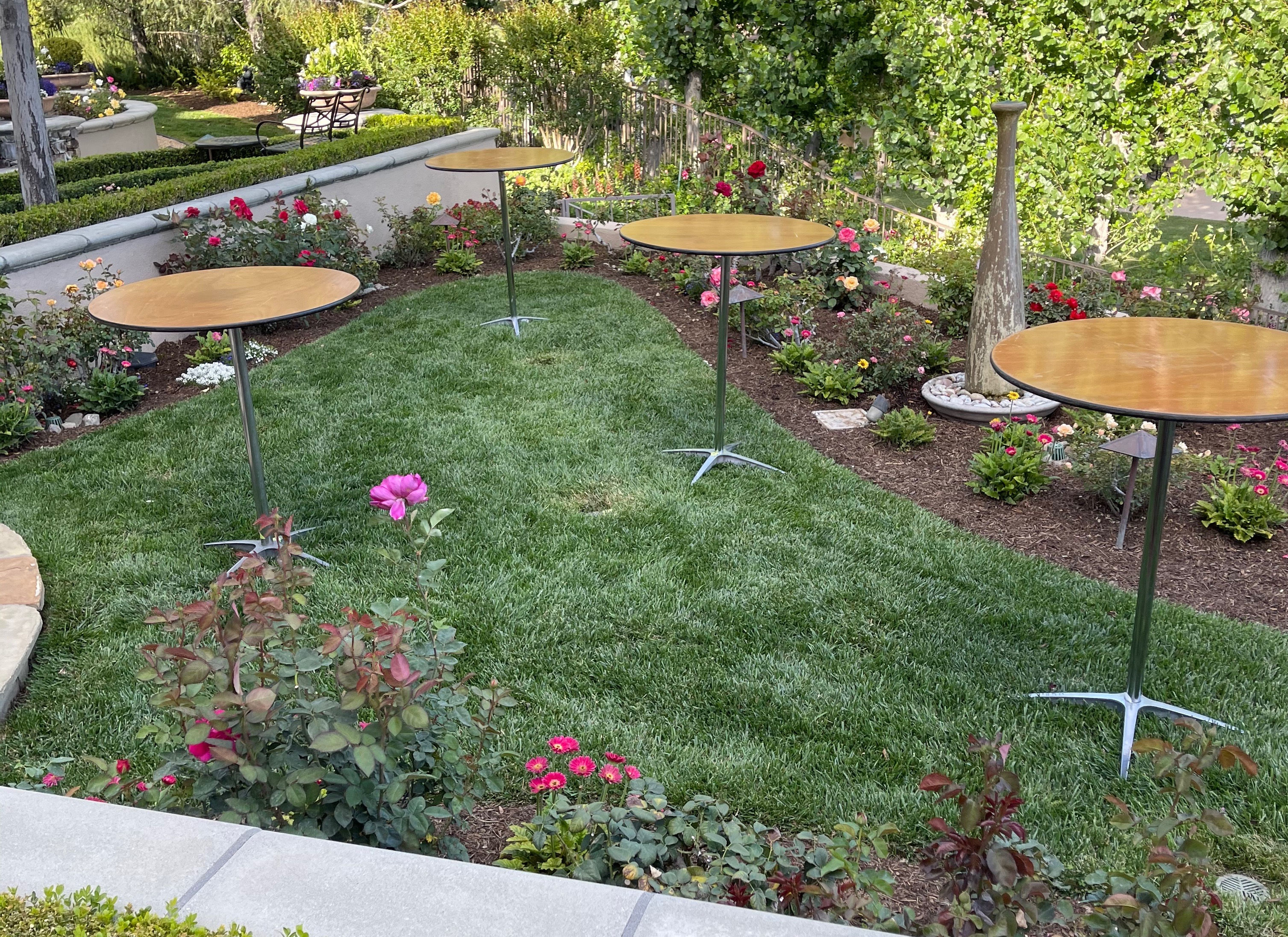 table set up and break down 