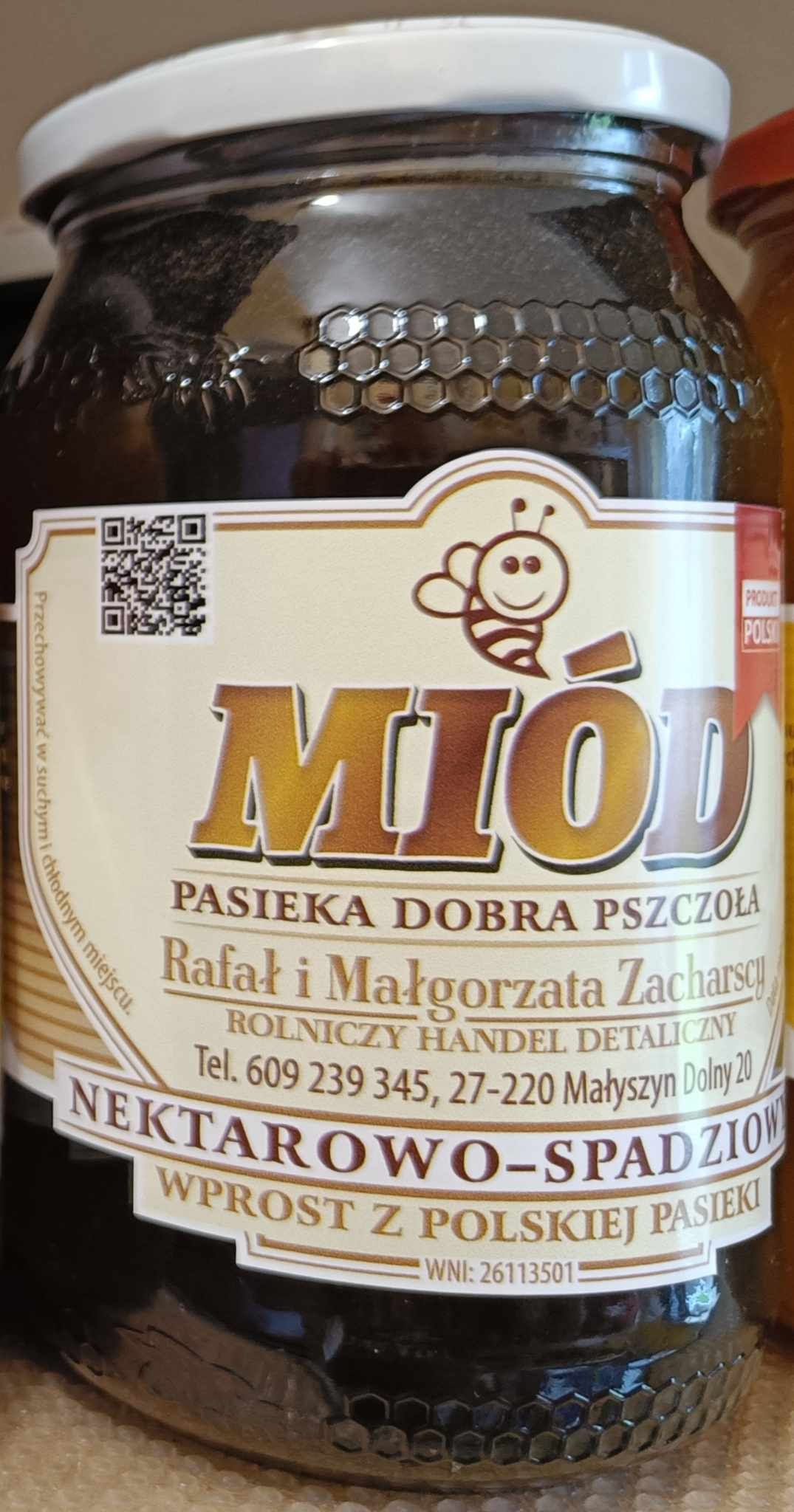 Miód nektarowo-spadziowy
