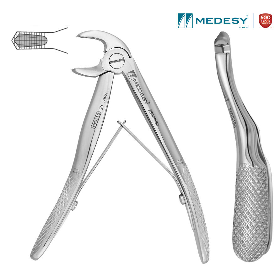 מלקחיים לעקירת שן מולר תחתונה - ילדים