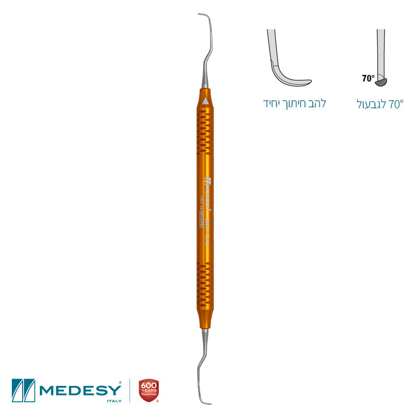 סקיילר רפואי עם ידית צבעונית