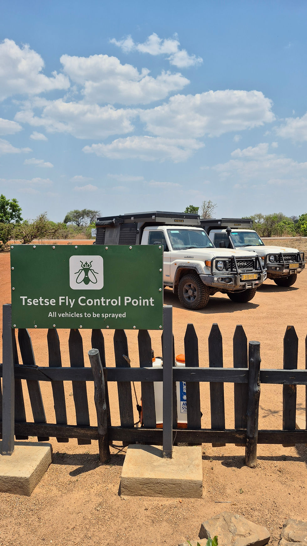 Von Kaingu in den nördlichen Kafue zum Saba Campground