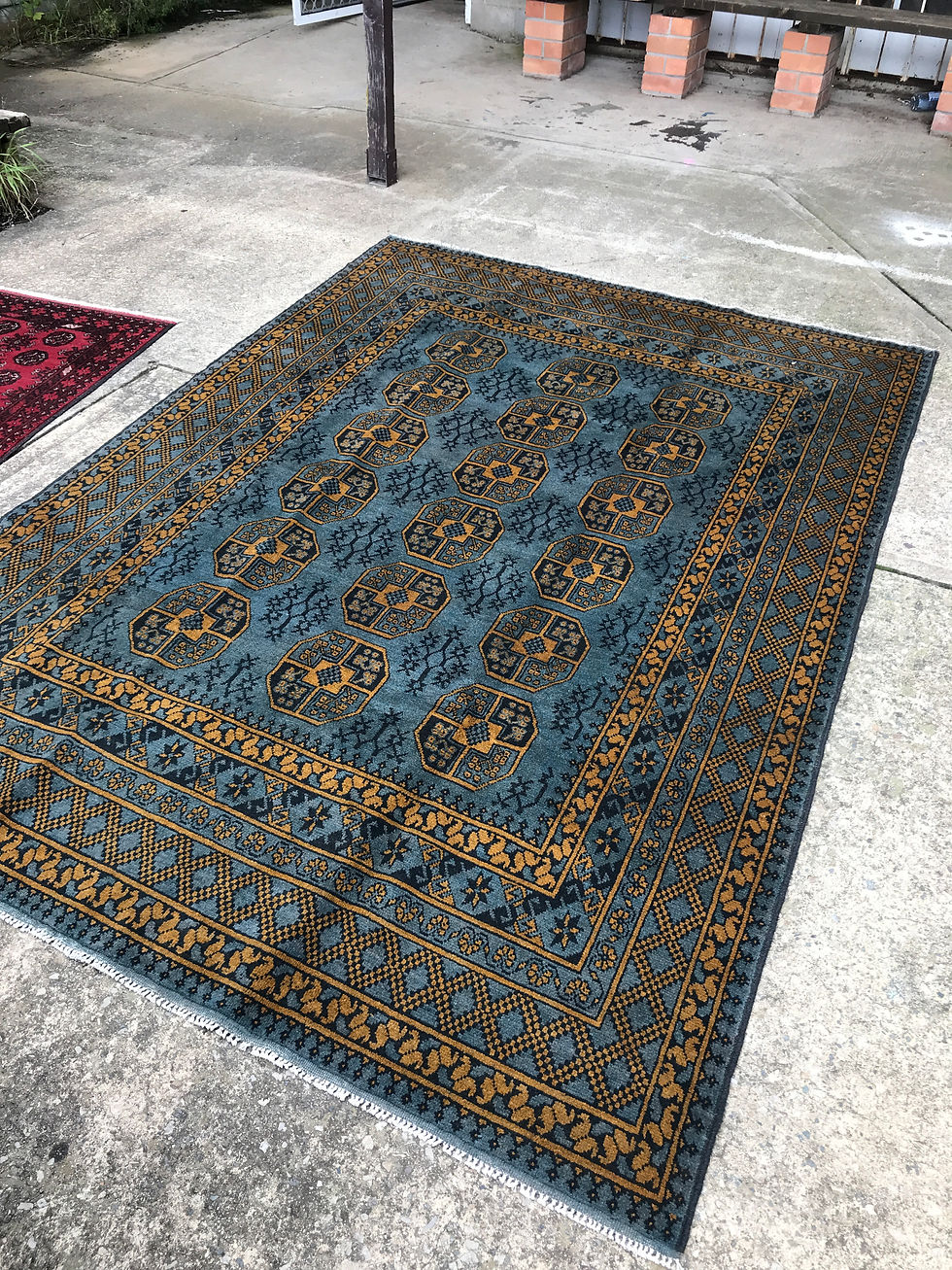 Thumbnail: Afghan Tourkaman (206x291cm)
