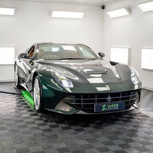 Green Over Tan Ferrari F12