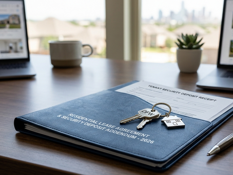 What North Texas Landlords Need to Know About Security Deposits in 2026