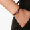 Thumbnail: Yoga Armband - Amethyst Violett Anhänger