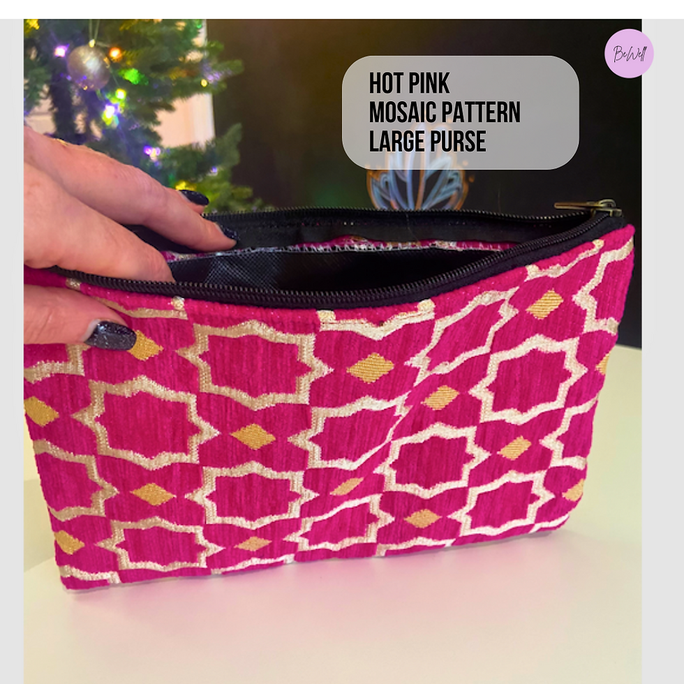Thumbnail: Mosaic Large Zip Purses