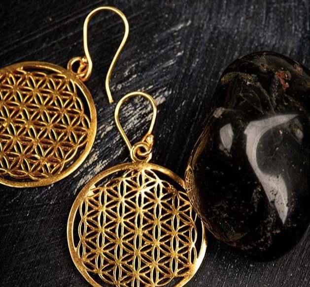 Thumbnail: Flower of Life Earrings
