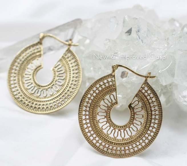 Medallion Earrings