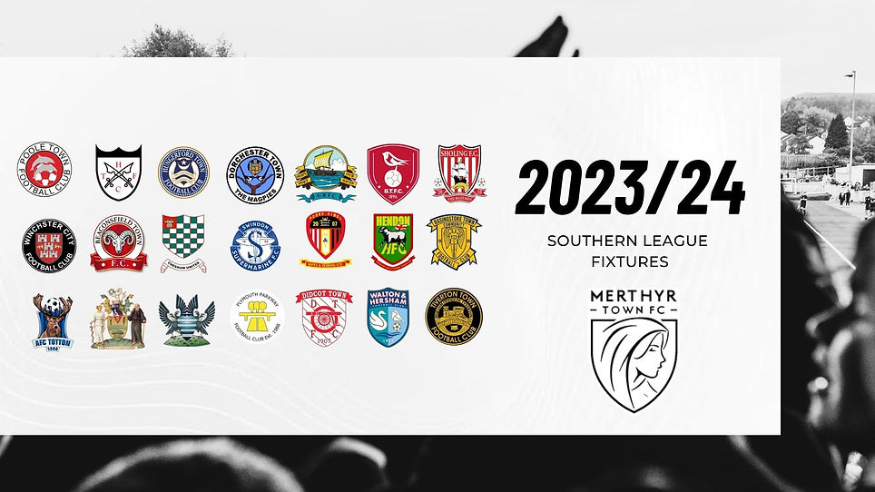 Revealed: 2023/24 Premier South Fixtures