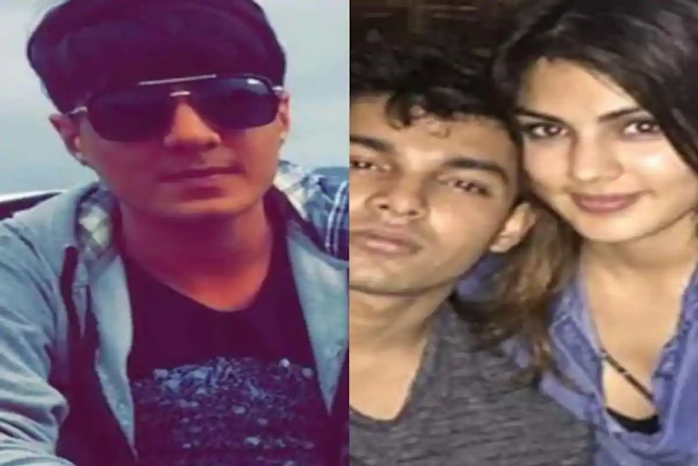zaid vilatra , Rhea chakraborty with her brother showik