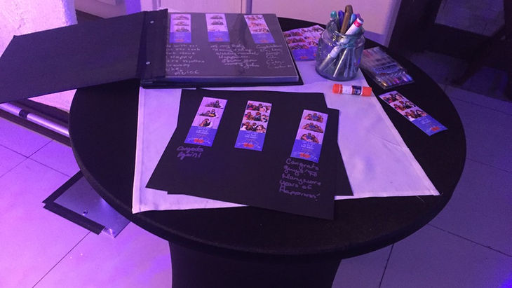 JTP photo booth scrapbook