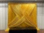 GE/Union Park | with Gold Custom Swaged Drape