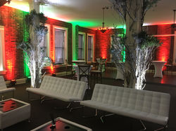 Hanging Lit Tree Decor