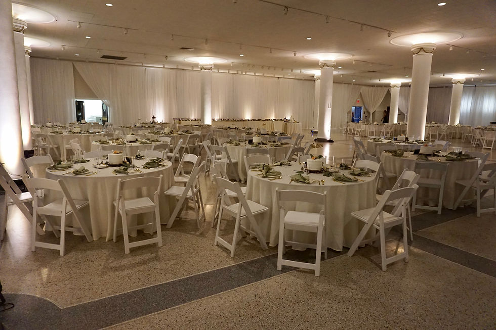 Indoor Wedding Reception
