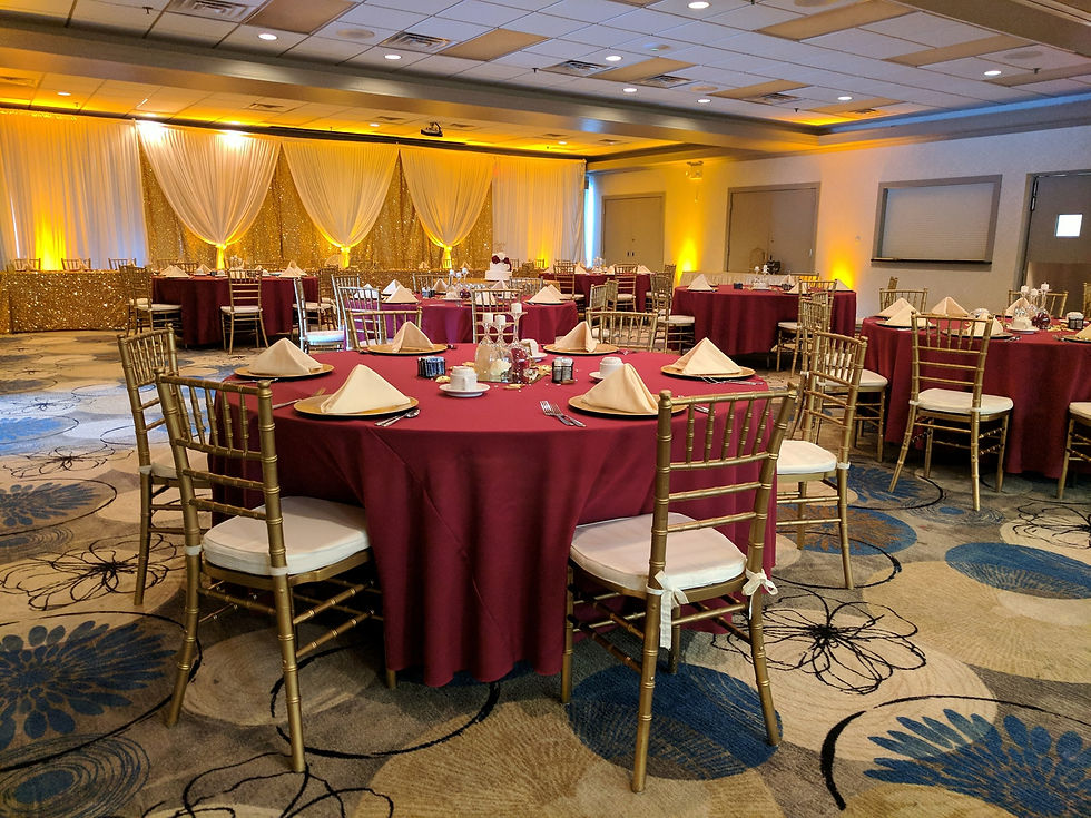 Indoor Wedding Reception