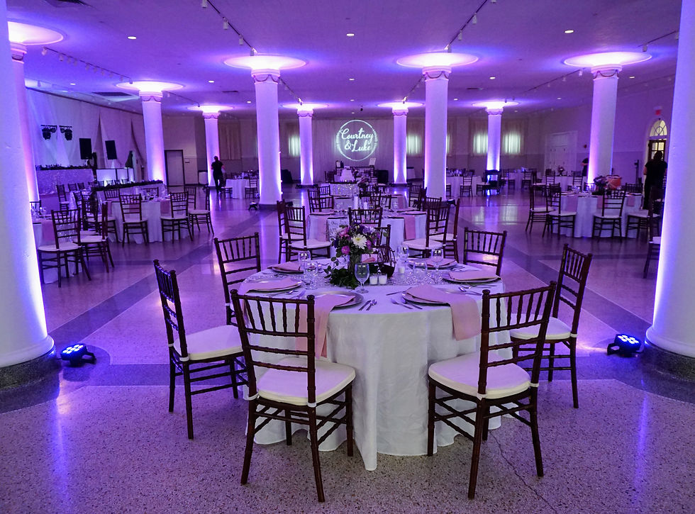 Indoor Wedding Reception