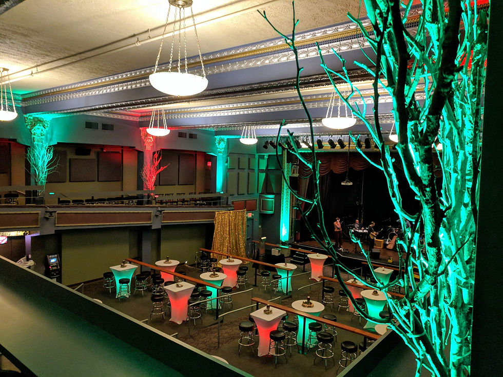 Holiday Party with Uplighting