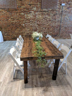 Dark Roast Harvest Table