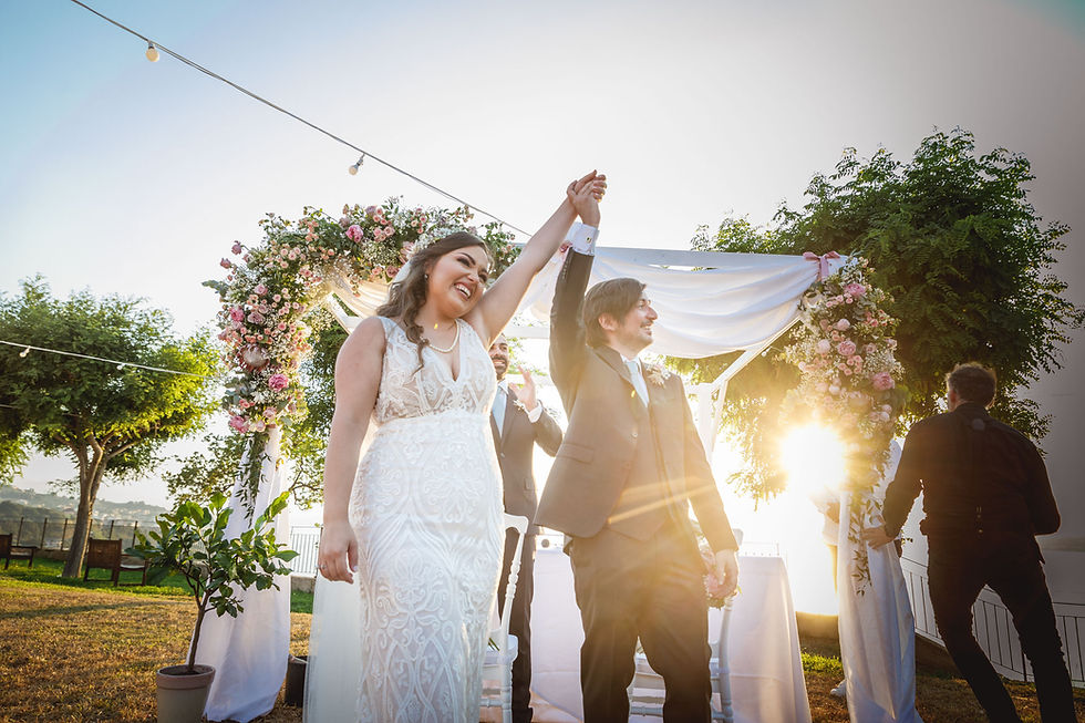 Destination wedding in Calabria from America