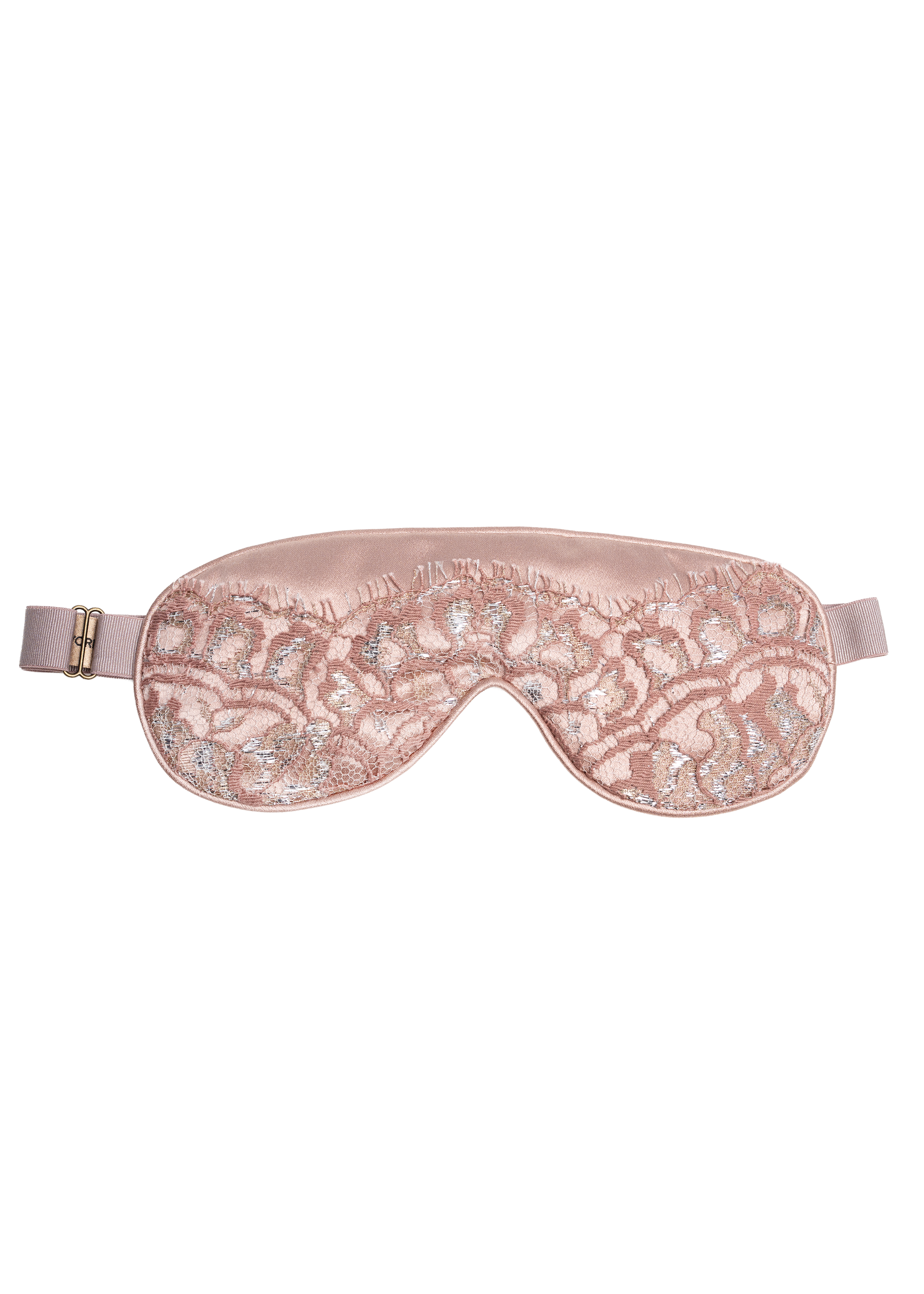 Peony Pink Lace Eye Mask
