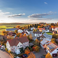 Ländliches Dorf