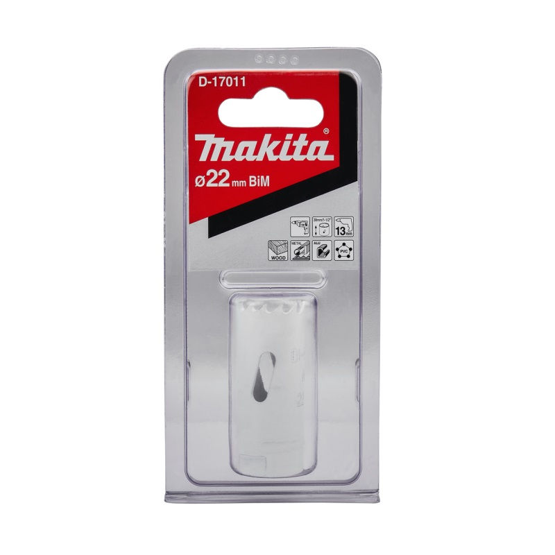 Коронка по металу і дереву Makita 22 мм (D-17011)