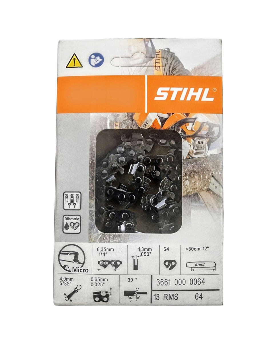 Ланцюг 13 RMS, 30 см Carving, 1/4", 1.3 мм, 64 z Stihl 36610000064, пропонуємо у Житомирі