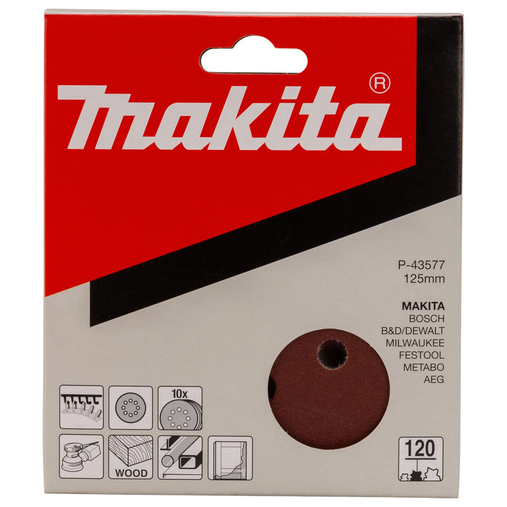 Шліфувальний папір MAKITA P-43577