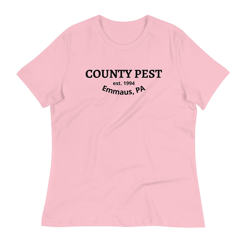 Thumbnail: County Pest Womans Relaxed Fit Tee