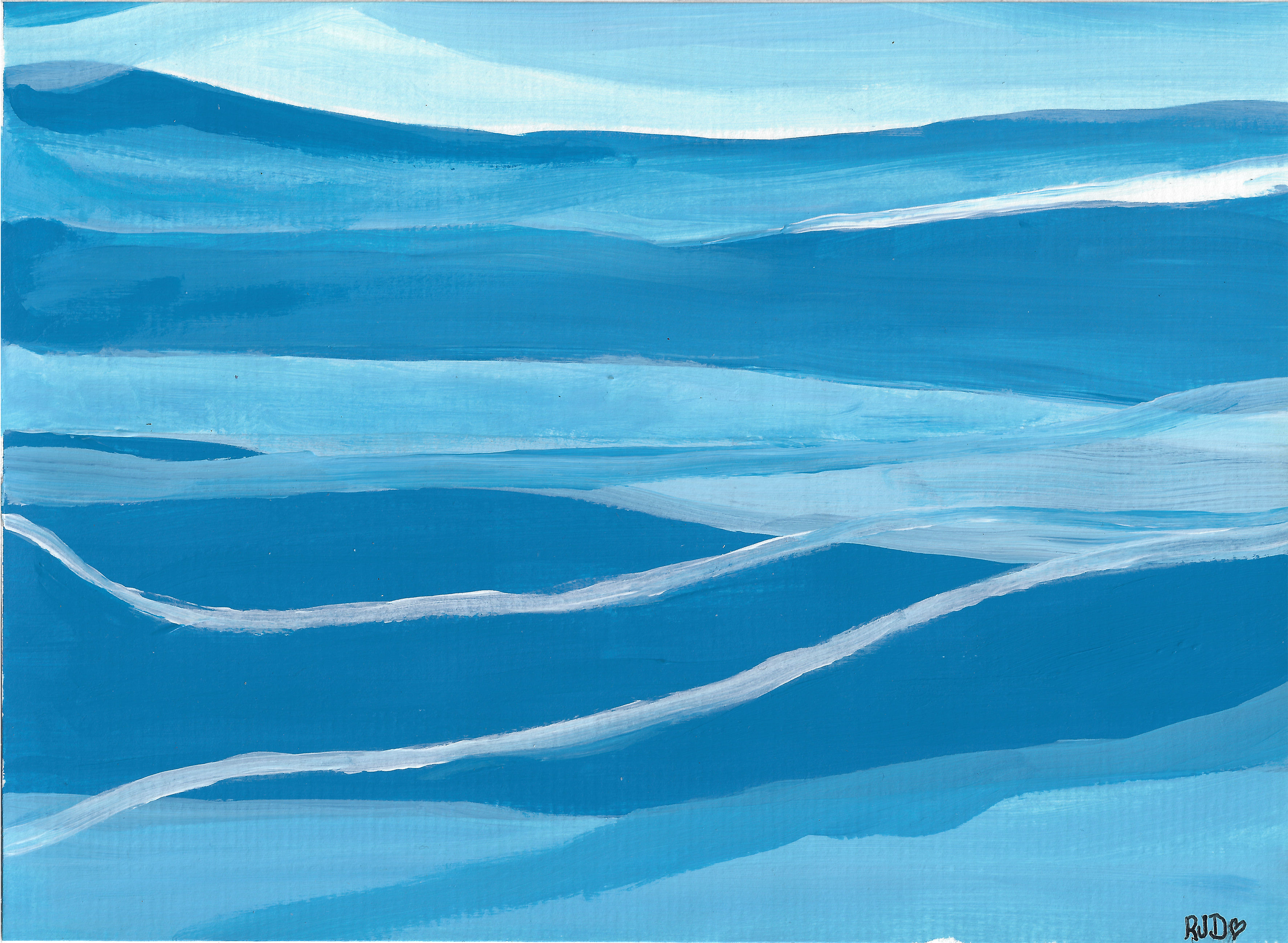 Blue Abstract 1