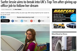 Macclesfield Express article